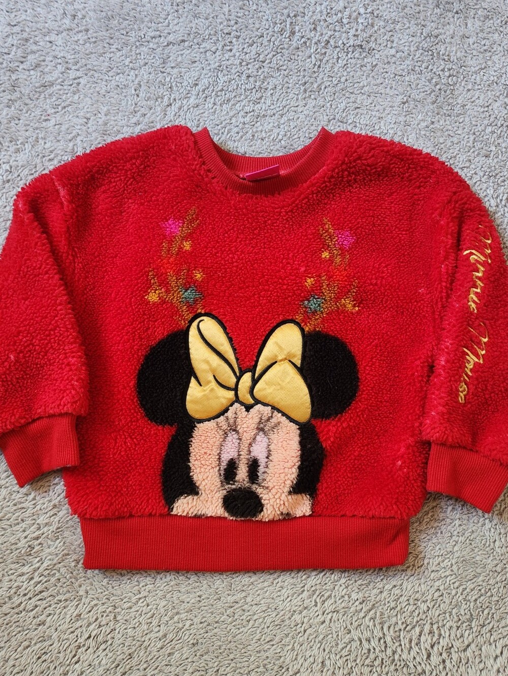 2T Minnie Mouse Sweater